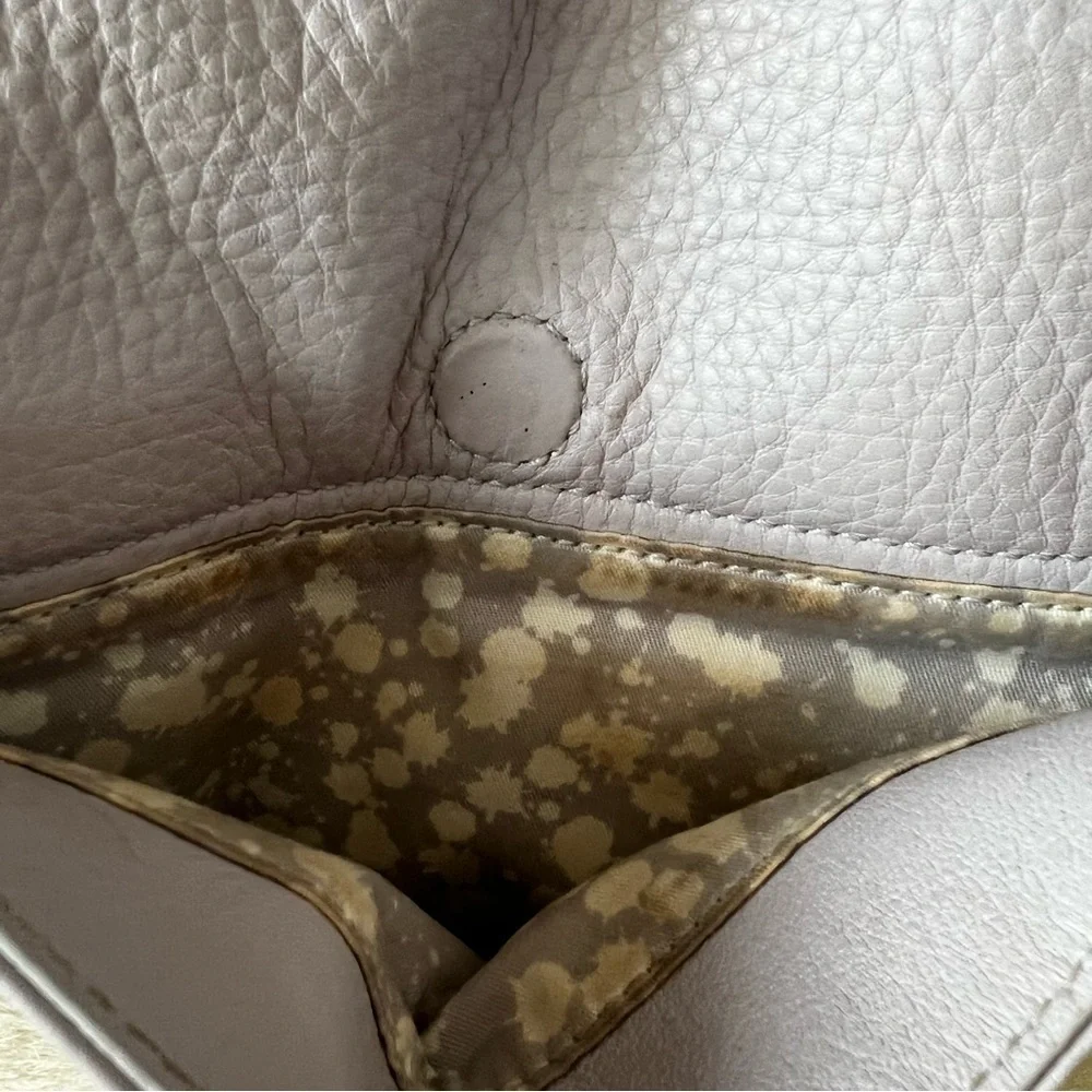 VERA BRADLEY Camofloral 2016 Sarah Shoulder Bag Genuine Leather Gray Blue Green
